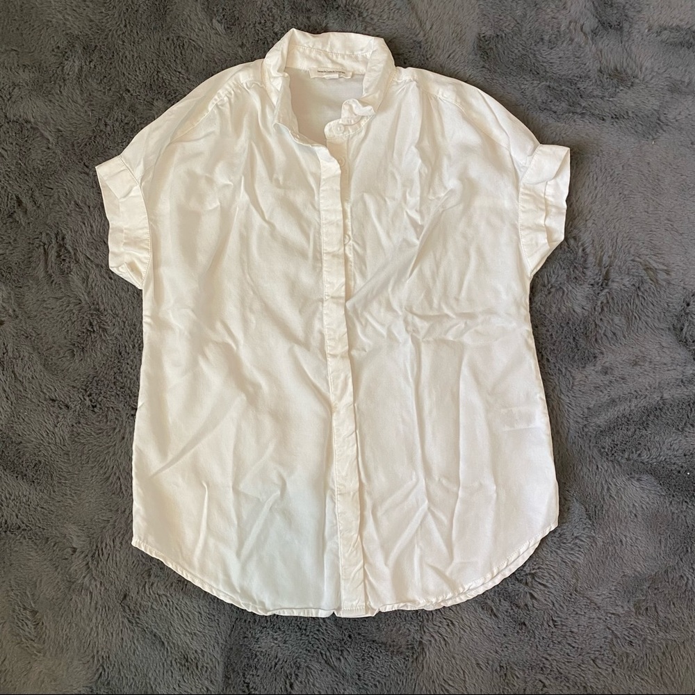 Loose White Button Down